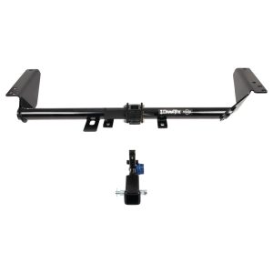 Draw-Tite Trailer Hitch Rear, Hidden Hitch, Class III, Round Tube Welded, 2 Inch Receiver – 76916