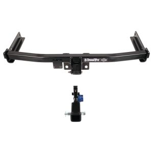 Draw-Tite Trailer Hitch Rear, Hidden Hitch, Class III, Square Tube Welded, 2 Inch Receiver – 76918