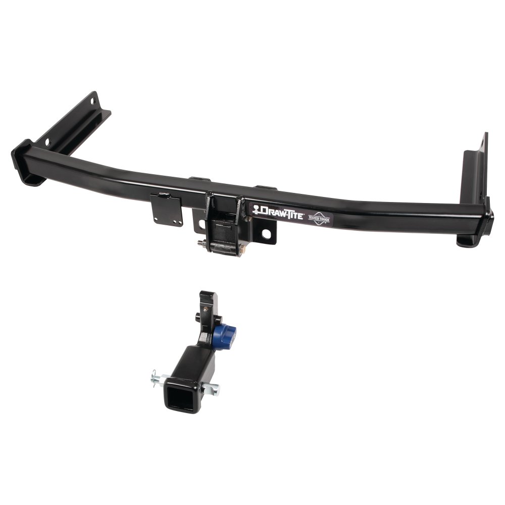 Draw-Tite Trailer Hitch Rear, Hidden Hitch, Class III, Square Tube Welded, 2 Inch Receiver – 76918