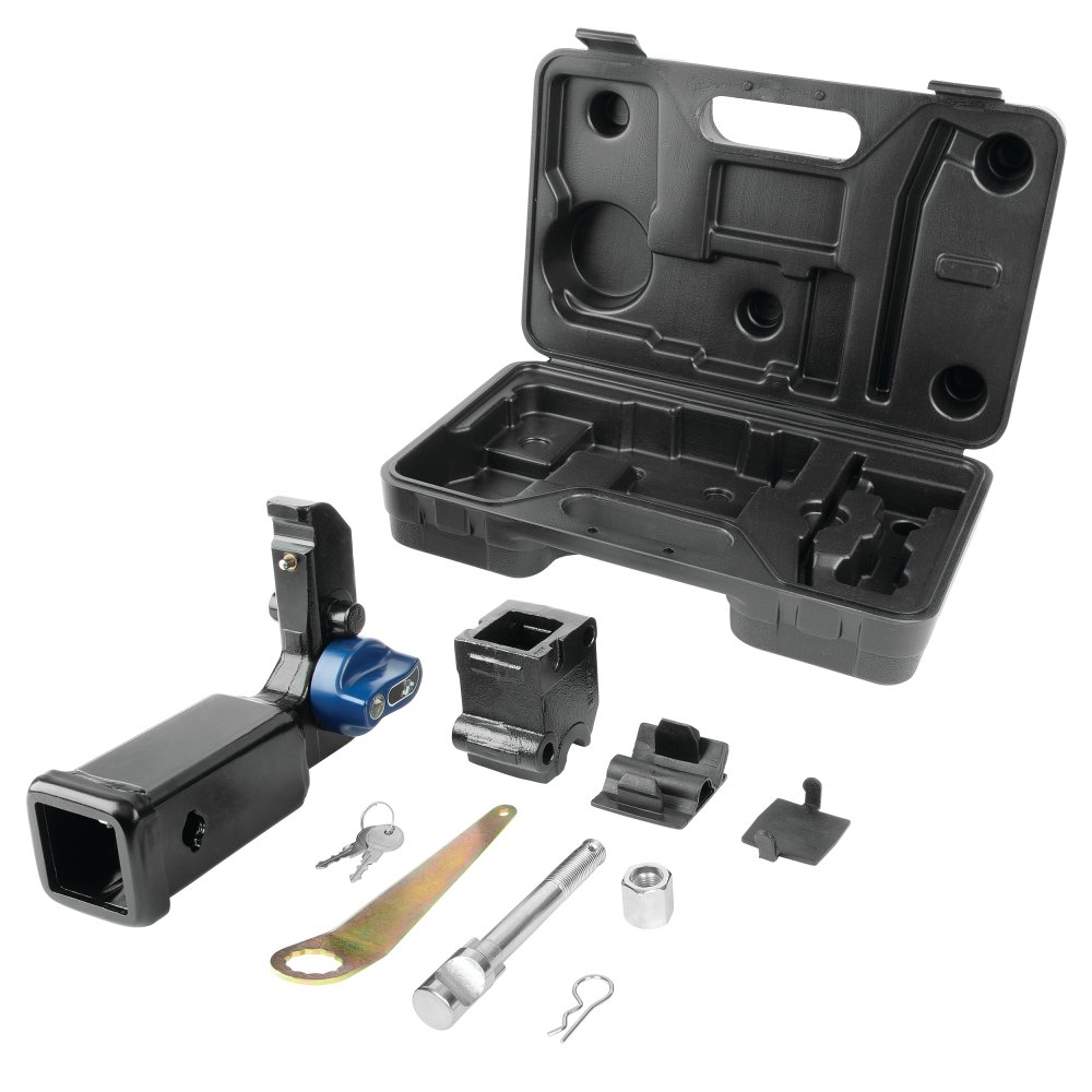 Draw-Tite Trailer Hitch Rear, Hidden Hitch, Class III, Square Tube Welded, 2 Inch Receiver – 76918