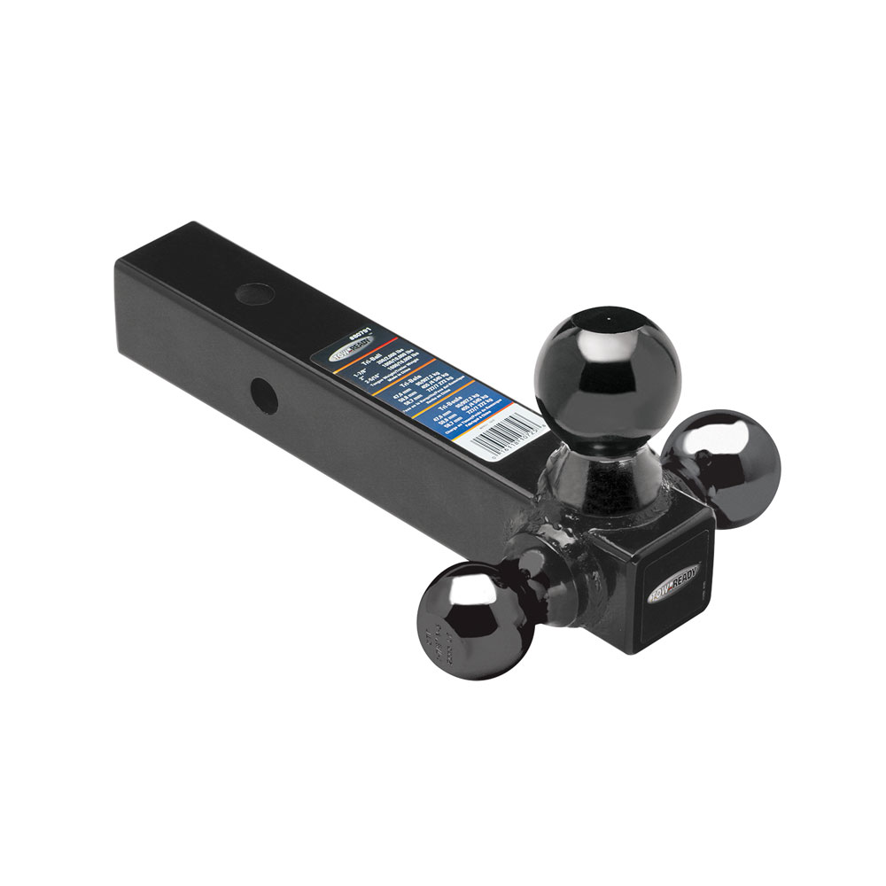 Draw-Tite Trailer Hitch Ball Mount, Class III/ IV, Fits 2 Inch Receiver – 80791