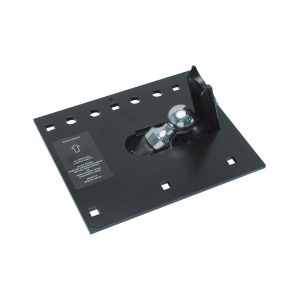 Draw-Tite Gooseneck Trailer Hitch Head, Fold-Down, 6250 Pound Weight Carrying/25000 Pound Weight Distributing, Powder Coated, Black – 8339