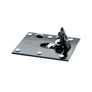 Draw-Tite Gooseneck Trailer Hitch Head, Fold-Down, 6250 Pound Weight Carrying/25000 Pound Weight Distributing, Powder Coated, Black – 8339