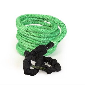 Daystar Recovery Strap, Voodoo Offroad, 7/8 Inch Round X 30 Foot Long, Rated to 38000 Pounds, Without Sleeve, Green – 1300002A