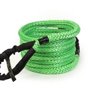 Daystar Recovery Strap, Voodoo Offroad, 3/4 Inch Round X 30 Foot Long, Rated to 24500 Pounds, Without Sleeve, Green – 1300009A