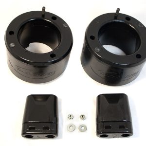 Daystar Leveling Kit Suspension, 2 Inch Lift, Coil Spring Spacer, With Two Black Polyurethane Spacers/ Two Extended Bumpstops – KC09134BK