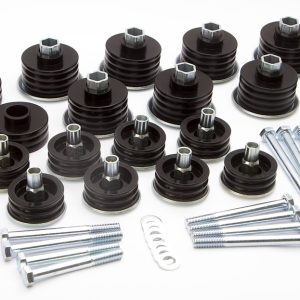 Daystar Body Mount Bushings, Black, Polyurethane, With Hardware – KF04060BK