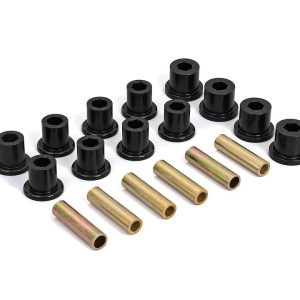 Daystar Leaf Spring Shackle Bushing, Black, Polyurethane, With Bushings for Rear Spring Shackles – KJ02008BK
