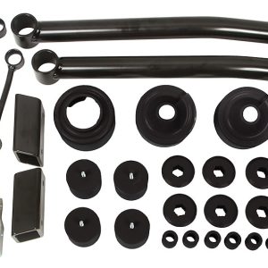 Daystar Lift Kit Suspension, 2 Inch Front Lift, 2 Inch Rear Lift, Without Shock Absorbers IN Kit – Shock Change Not Necessary – KJ09177KV