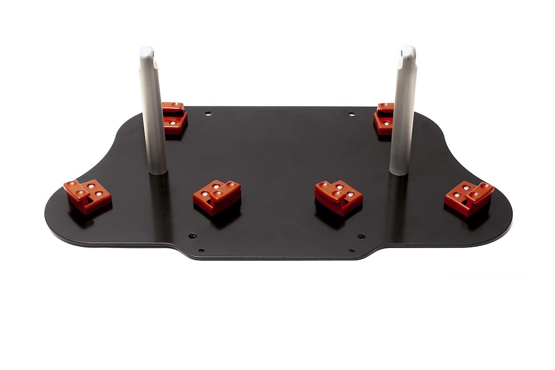Daystar Liquid Storage Container Mount, Cam Can, Tailgate Mount, Mounts 2 Cam Cans, Painted, Black, Steel – KJ50025BK