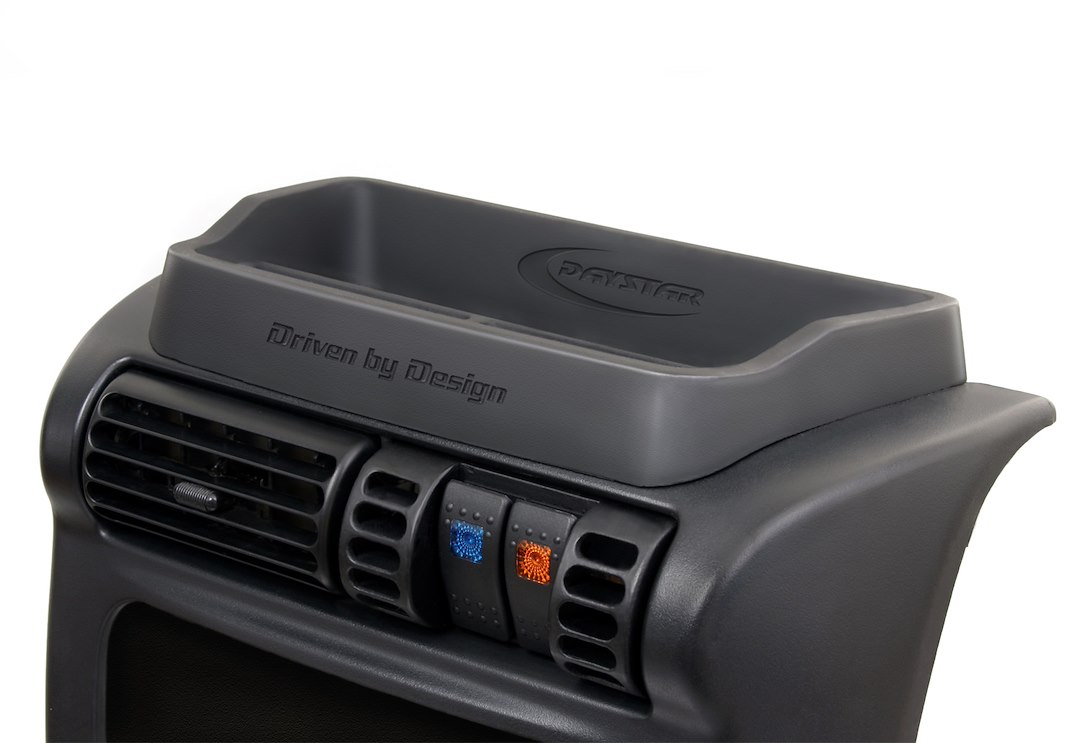 Daystar Dash Panel, Polished, Black, Automotive Grade Thermoplastic, Upper Dash – KJ71031