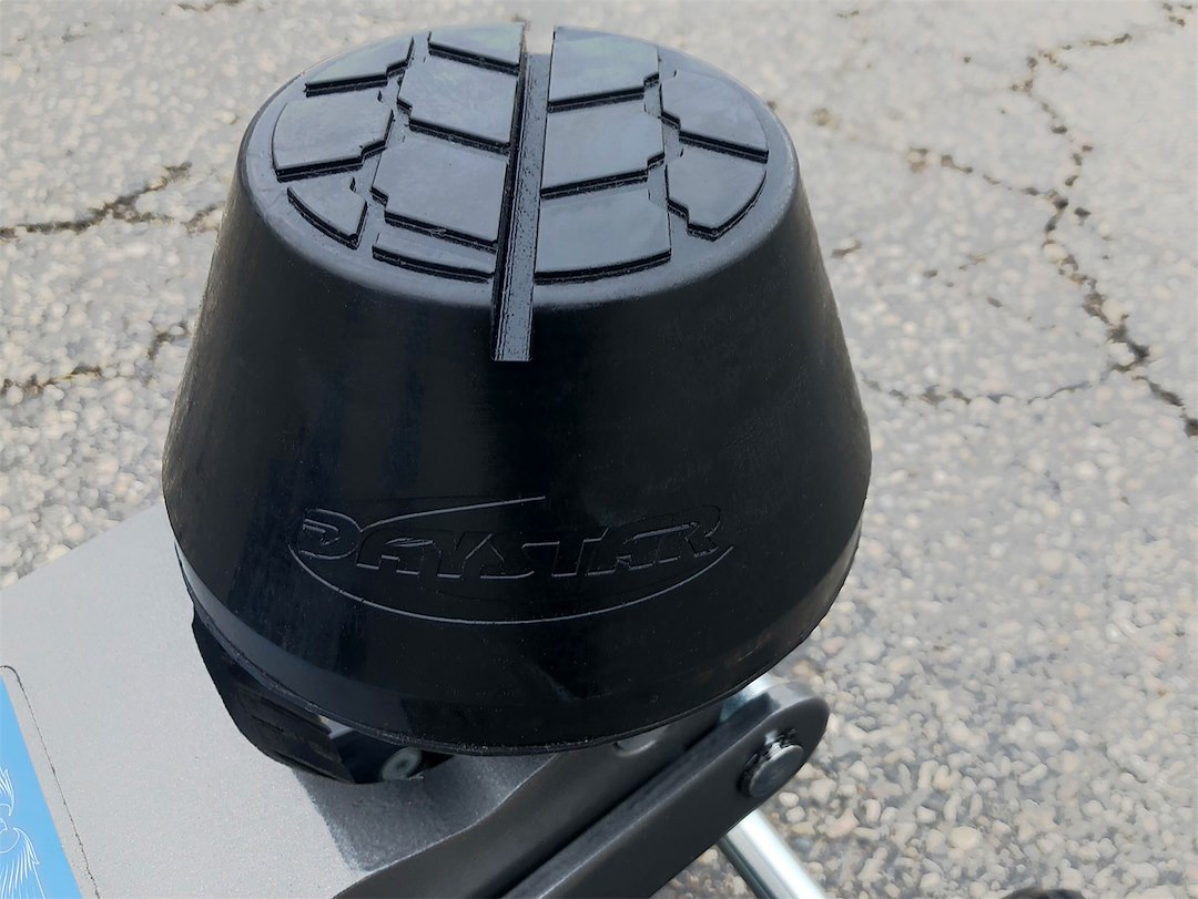 Daystar Jack Pad, Polyurethane, 4-1/2 Inch Diameter, Black – KU31001