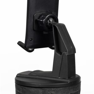 Daystar Cell Phone Mount, Universal Hands Free, 360 Degree Swivel, Cup Holder Mount, Black, Polyurethane – KU81001BK