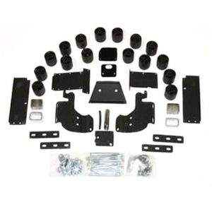 Daystar Lift Kit Body, 3 Inch Front/Rear Lift, Includes Lifting Blocks/Front and Rear Bumper Brackets/Fan Shroud Brackets/Necessary Hardware – PA60123