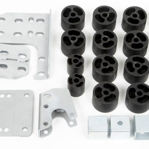 Daystar Lift Kit Body, 2 Inch Front/ Rear Lift, With Lifting Blocks/ Front Bumper Brackets/ Steering Extension/ Installation Hardware – PA60402