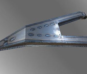 Daystar Control Arm, Dual Sport, Boxed, Non Adjustable, Black, Steel, Set of 4 – RZR-05300-1-PBB