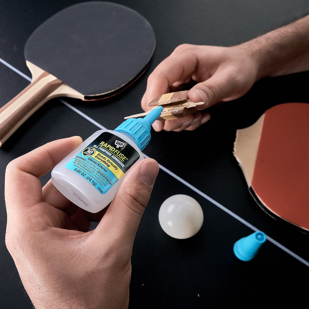 Dap Super Glue, Rapidfuse ®, Used on Wood/ Metal Rubber/ Plastic/ Ceramics/ Porcelain/ Fabric/ Stone/ Concrete/ Tile, Liquid – 7079800155
