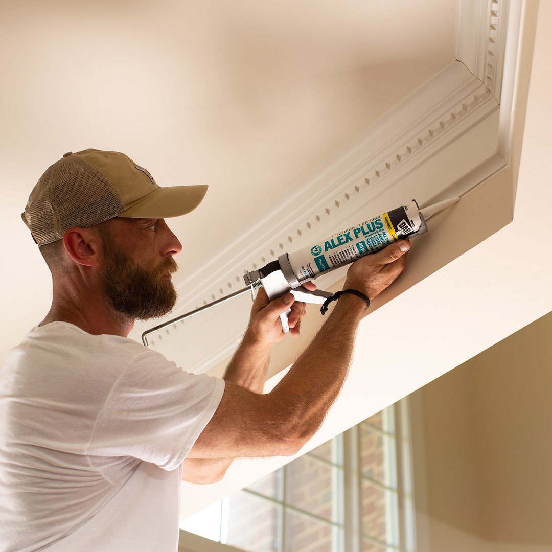 Dap Caulk Sealant, Alex Plus ®, Used for Sealing Siding/ Trim/ Window Frame/ Doors Frame/ Vents/ Corner Joints – 7079818152