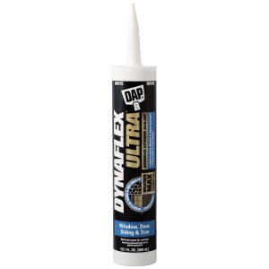 Dap Caulk Sealant, Dynaflex Ultra, Use to Seal Around Window/ Door/ Siding/ Trim/ Fascia/ Flashing/ Pipes/ Vents/ Ducts/ Corner Joints – 7079818211