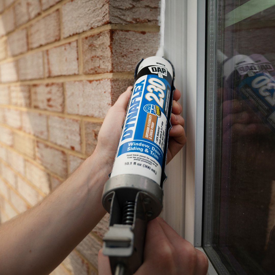 Dap Caulk Sealant, Dynaflex 230 ®, Used for Sealing Siding/ Trim/ Windows/ Doors/ Vents/ Corner and Butt Joints – 7079818288
