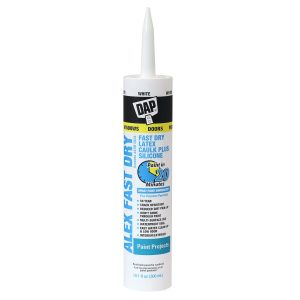 Dap Caulk Sealant, Alex Fast Dry ®, Multi Purpose Acrylic Latex Caulk for Interior and Exterior Applications, Paintable, White – 7079818425