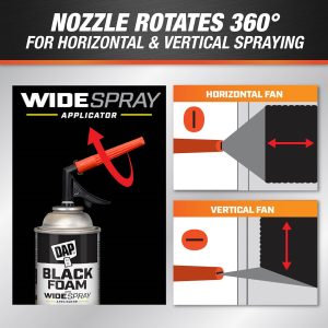 Dap Foam Sealant, Use to Seals Out Air/ Provides Thermal Insulation/ Weather Resistance/ Noise Dampening – 7565000320