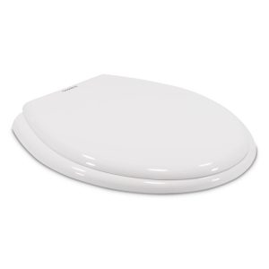 Dometic Toilet Seat, Replacement for 300 Series Toilets, Round, Closed Front, White, With Cover – 385311930