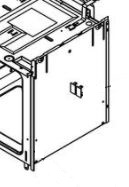 Dometic Stove Oven Door, Three Burner Gas Stove, Black – 50727