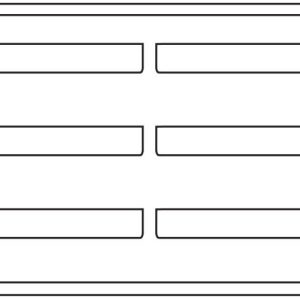 Dometic Refrigerator Vent, For Dometic Refrigerators, Upper/ Lower Side Vent, 9-11/16 Inch Length X 19-1/4 Inch Width Cut-Out Dimensions – 3109492.003
