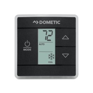Dometic Wall Thermostat, Use with Dometic Air Conditioners, Single Zone, Cool/ Furnace/ Heat Strip/ Heat Pump, Programmable, Lcd Display – 3316250.712