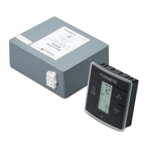 Dometic Wall Thermostat, Single Zone, Cool/ Furnace, Programmable, Lcd Display, 12 Volt DC, With Low/ High/ Auto Fan Speed Control – 3316230.714
