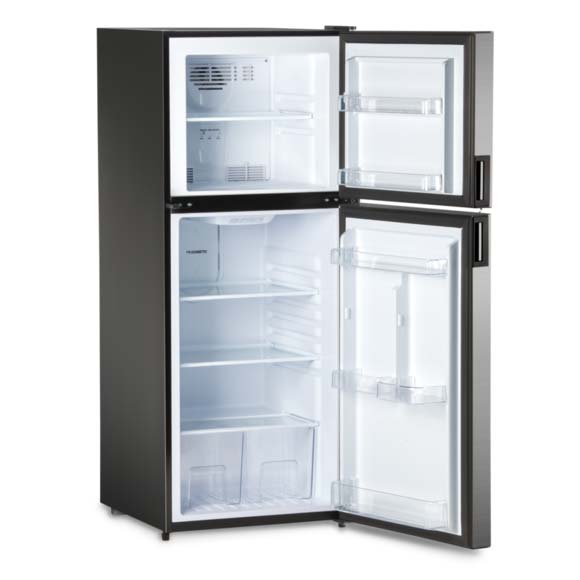 Dometic Refrigerator, Dual Compartment Refrigerator with Freezer, Permanent Mount, DMC4101L, Left Hand Hinge, 10 Cubic Foot – 9600026947