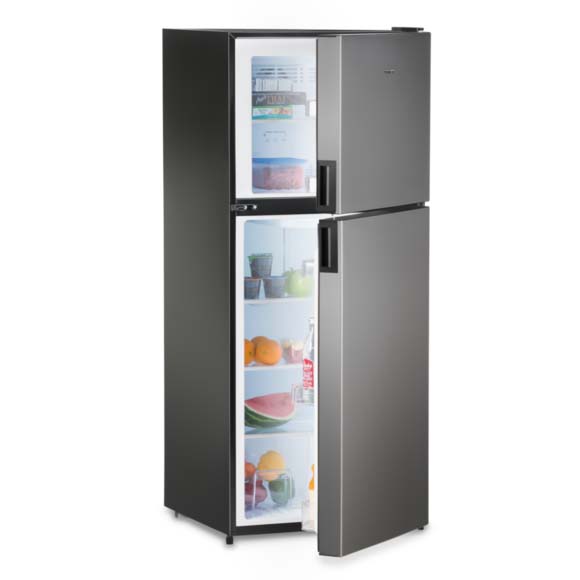 Dometic Refrigerator, Dual Compartment Refrigerator with Freezer, Permanent Mount, DMC4101L, Left Hand Hinge, 10 Cubic Foot – 9600026947