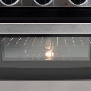 Dometic Stove, Range, Model CRG3335LIFBB, Stainless Steel Top/ Glass Door/ Stainless Control Panel and Black Knobs – 9610002671