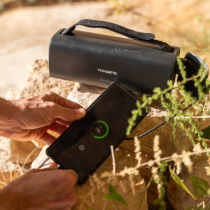 Dometic Power Bank, Model PLB15, 15 Ah Capacity, 12 Volts 15 Amp Output, 12 Volt DC Socket/ USB-C/ USB-A Connections – 9620012452