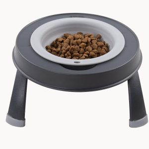 Dexas Pet Dish, Single Dish, 1.5 Cup Capacity, Light Gray – PW130432429