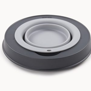 Dexas Pet Dish, Single Dish, 1.5 Cup Capacity, Light Gray – PW130432429