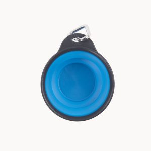 Dexas Pet Dish, One Collapsible Travel Cup, Pro Blue – PW2004322194
