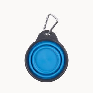 Dexas Pet Dish, One Collapsible Travel Cup, Pro Blue – PW2004322194