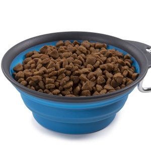 Dexas Pet Dish, One Collapsible Travel Cup, Pro Blue – PW2004322194