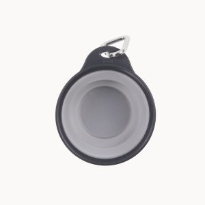Dexas Pet Dish, One Collapsible Travel Cup, Light Gray – PW200432429