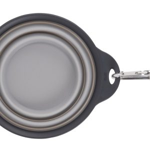 Dexas Pet Dish, One Collapsible Travel Cup, Light Gray – PW200432429