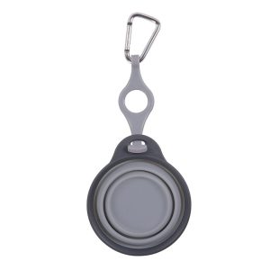 Dexas Pet Dish, Travel Cup, With Bottle Holder and Carabiner – PW220432429