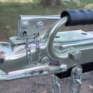 Dutton Trailer Coupler Handle, Fits Dutton Lainson 1-7/8 Inch and 2 Inch Trailer Couplers, Zinc Plated, With Grip – 13350