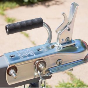 Dutton Trailer Coupler Handle, Fits Dutton Lainson 1-7/8 Inch and 2 Inch Trailer Couplers, Zinc Plated, With Grip – 13350