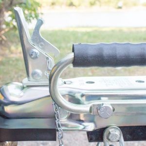Dutton Trailer Coupler Handle, Fits Dutton Lainson 1-7/8 Inch and 2 Inch Trailer Couplers, Zinc Plated, With Grip – 13350