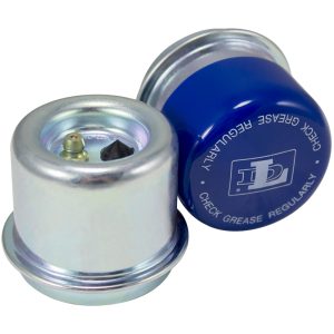 Dutton Trailer Wheel Bearing Protector, Grease Keeper ®, Fits 1.98 Inch Hub Bore Outer Bearing Model L44643, Zinc Plated, Steel – 21842
