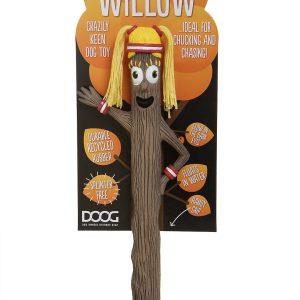 Doog USA Pet Toy, The Sticks, For Dogs, Fetching Stick, Willow, Floatable, Brown, Rubber, With Rope – STICK06
