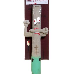 Doog USA Pet Toy, The Sticks, For Dogs, Fetching Stick, Chompin Chuck, Floatable, Brown, Rubber, With Rope – ZOMBIE03