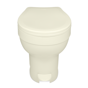 Dave Carter & Associates Toilet, Aqua-Magic ® VI, Permanent, High Profile, Round Sloclose ™ Seat and Cover with 17-1/2 Inch Seat Height – 50004